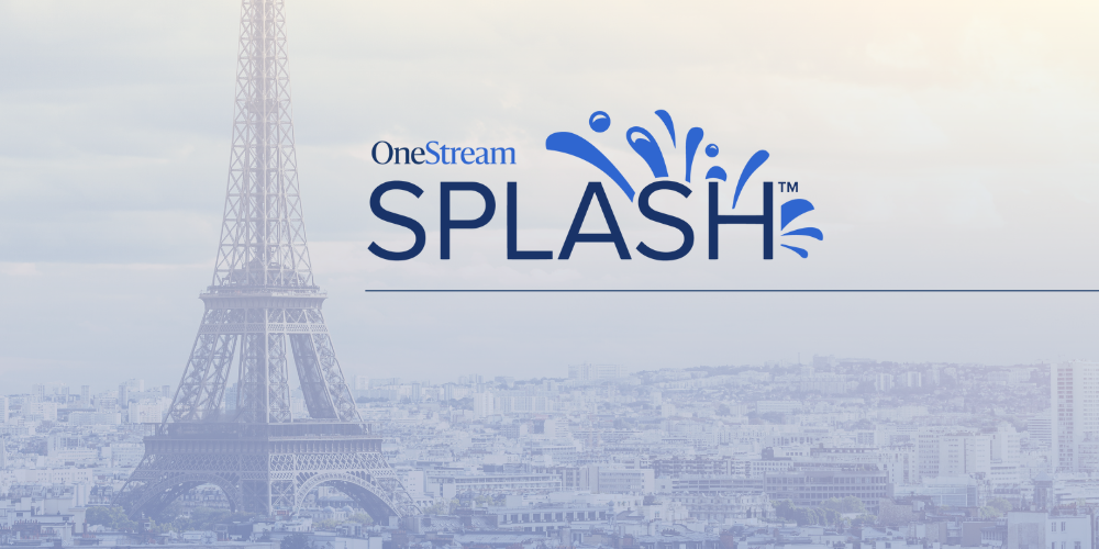 OneStream Splash 2022